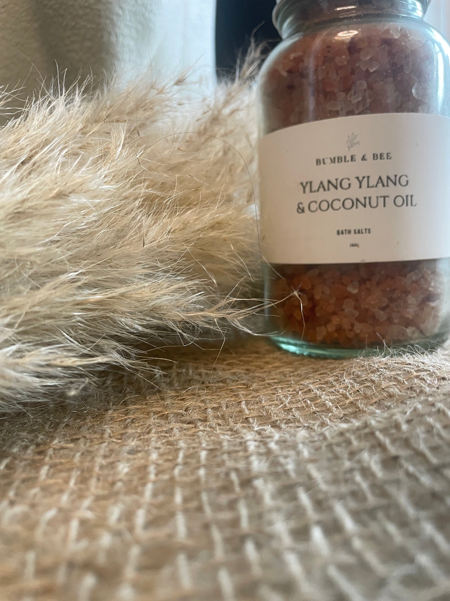 Ylang Ylang & Coconut Oil Bath Salt Blend