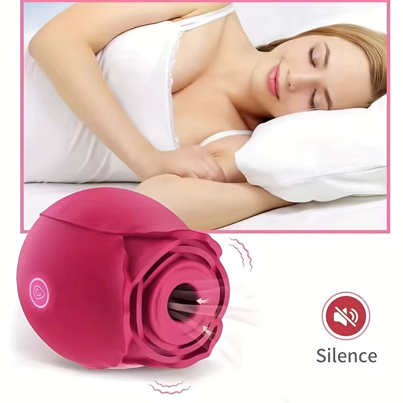 Rose Clitoral Suction Stimulator