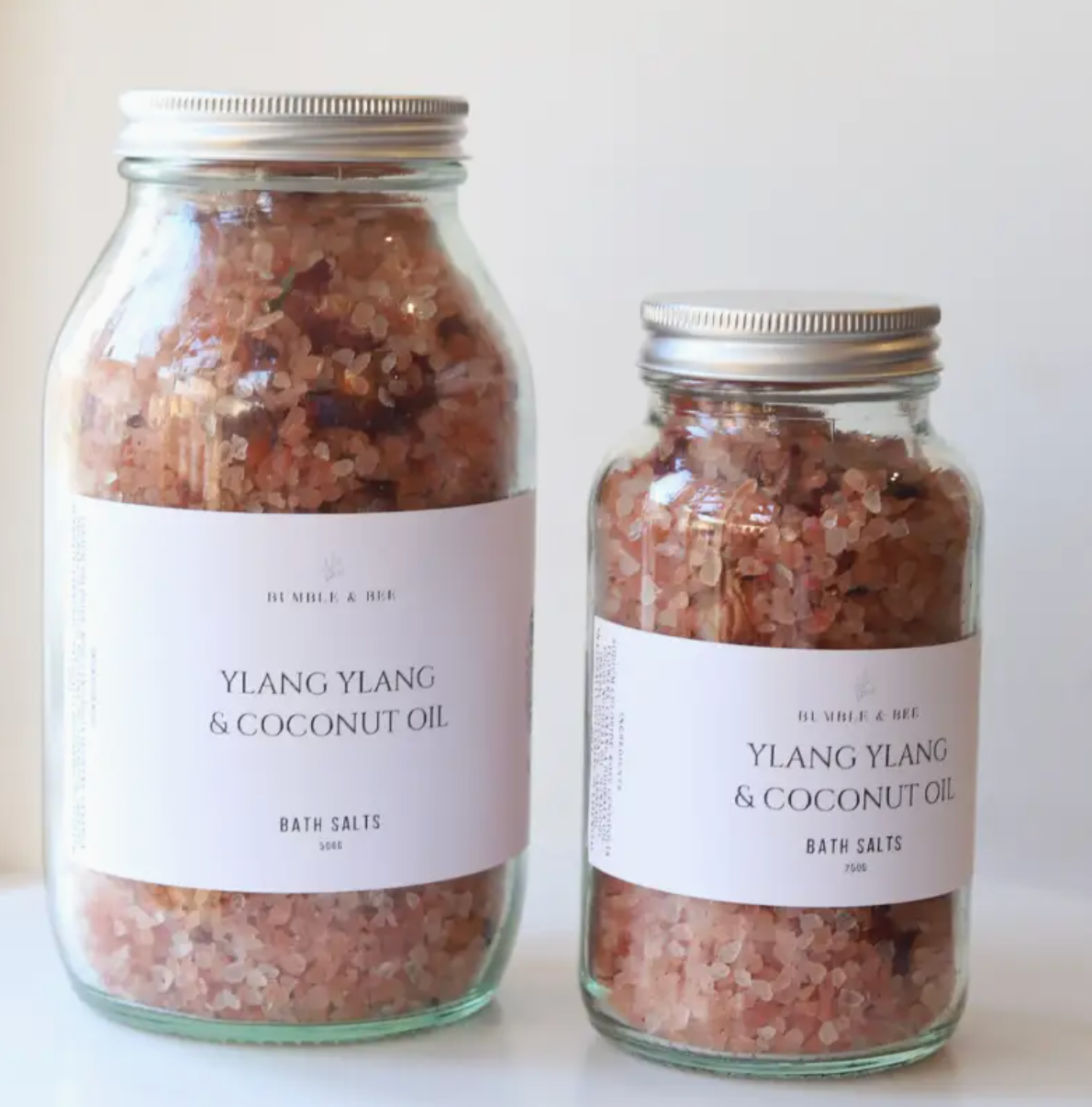 Ylang Ylang & Coconut Oil Bath Salt Blend