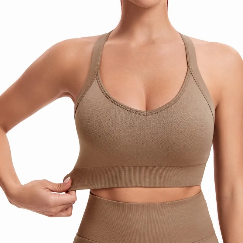 Matte Scoop Yoga Bra