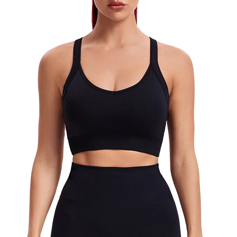 Matte Scoop Yoga Bra