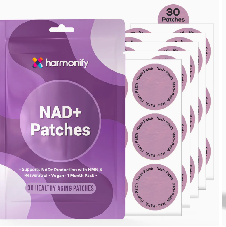 HARMONIFY Nad+ Patches - Cellular Health & Vitality - 30 Pcs